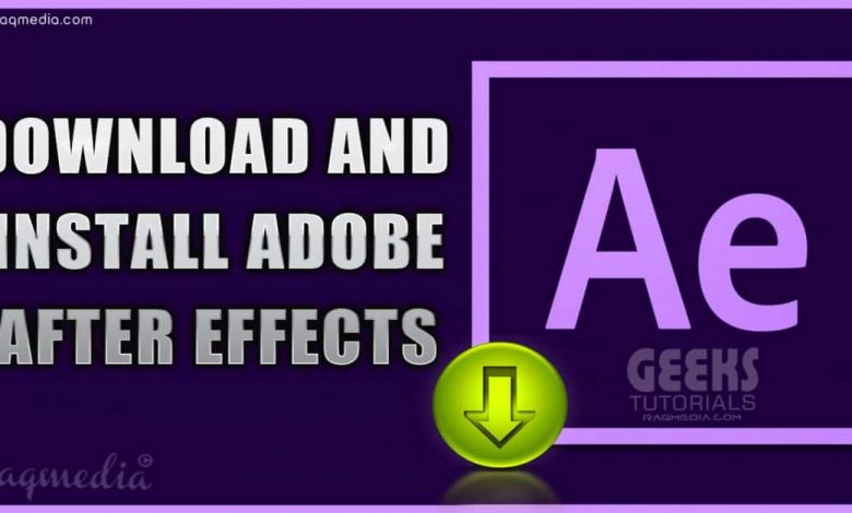 how to download adobe after effects cc for windows