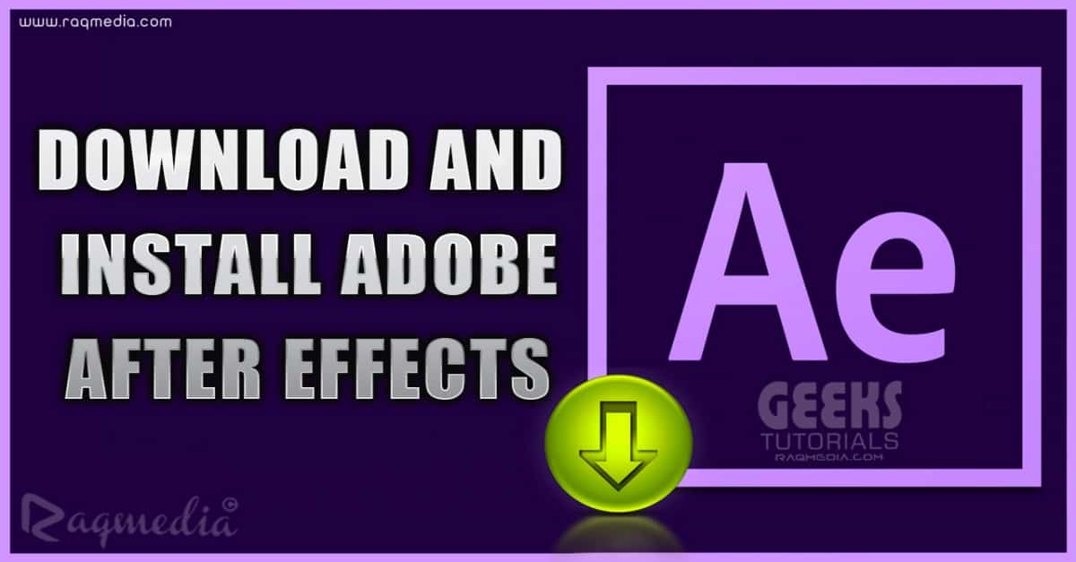 adobe ae 2018 download