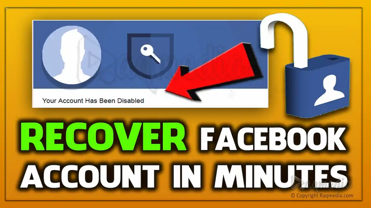 Recover Temporary or Permanent Disabled Facebook Account