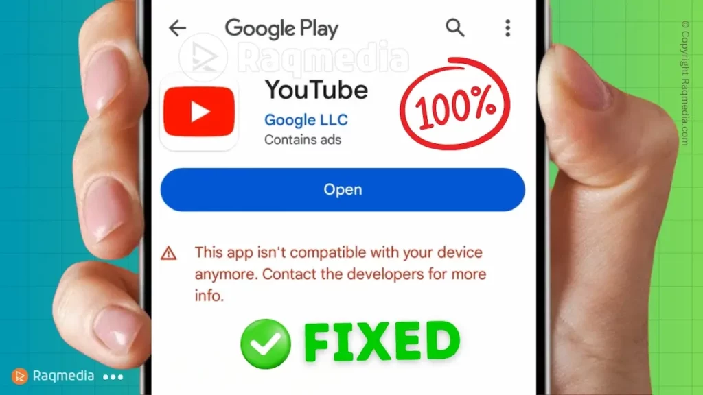 can-not-install-youtube-fix-your-device-isnt-compatible-with-this-version-error