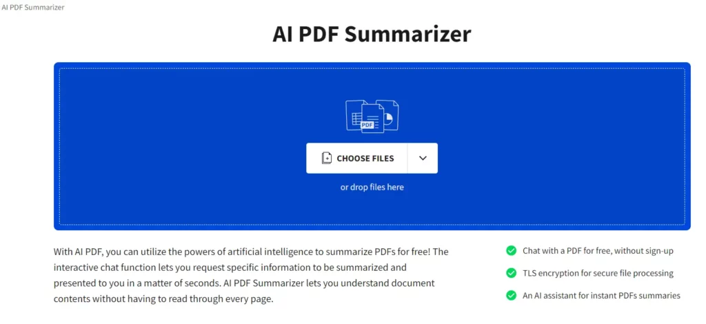 smallpdf-AI-PDF-Summarizer